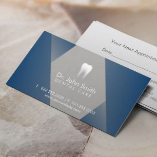 Dental Appointment Modern Blue Dentist