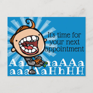 Dental Appointment Reminder Customizable Promo Postcard