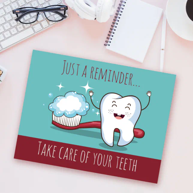 Dental Appointment Reminder Postcard Zazzle