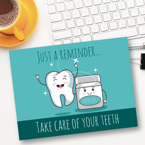 Dental Appointment Reminder Postcard