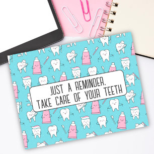 Dental Appointment Reminder Postcard