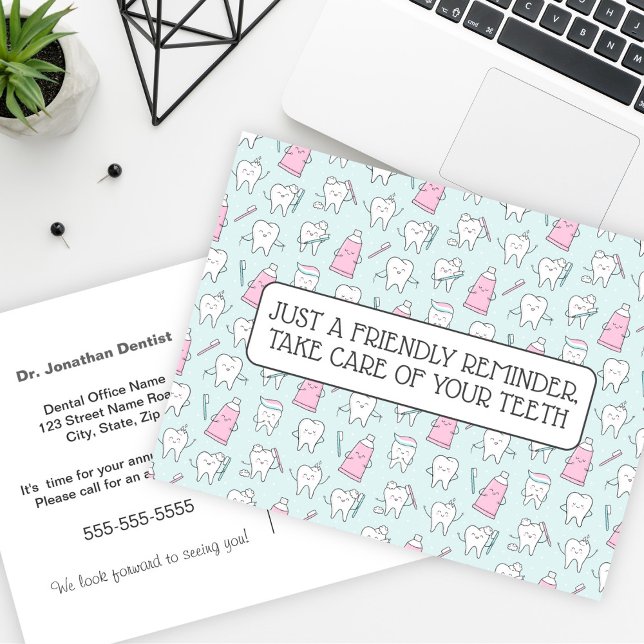 Dental Appointment Reminder Postcard (Creator Uploaded)