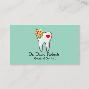 Dental Appointment Tooth Heart Card