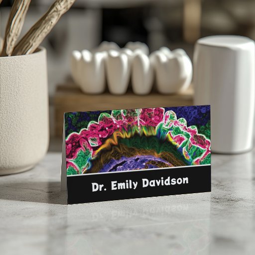 Customizable Dentist Business Card