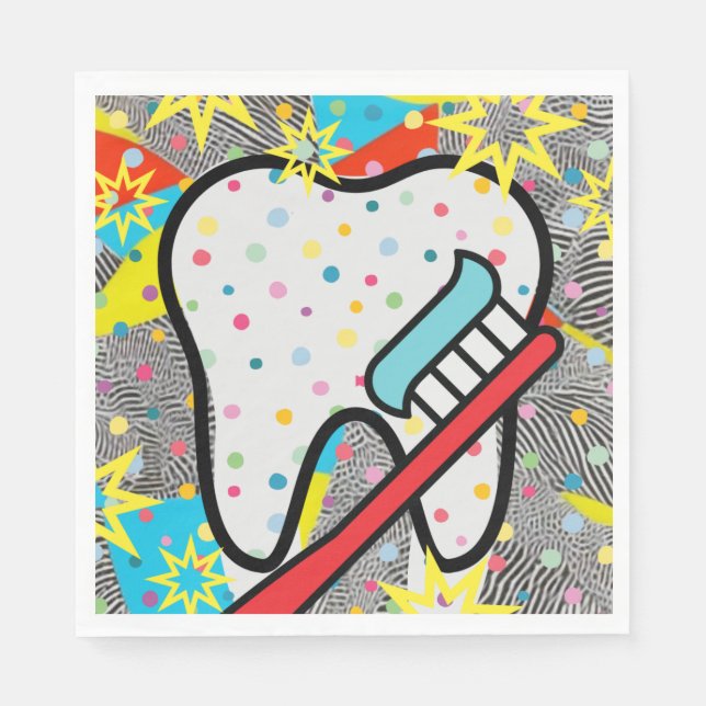 Dental Arts Napkins (Front)
