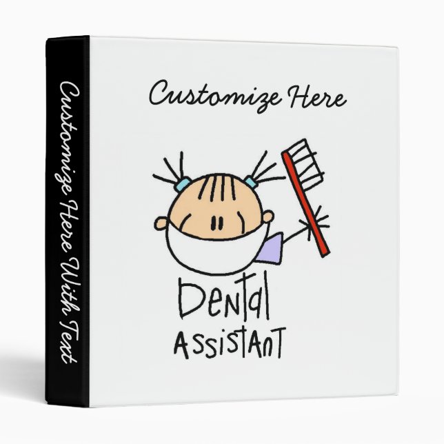 Dental Assistant 3 Ring Binder (Front/Spine)