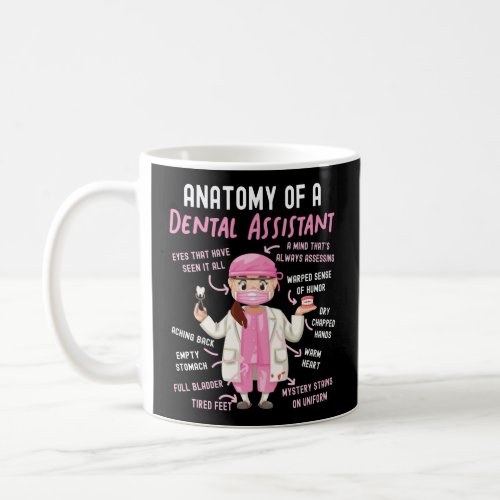 Dental Assistant Dental Anatomy Of A Dental Coffee Mug