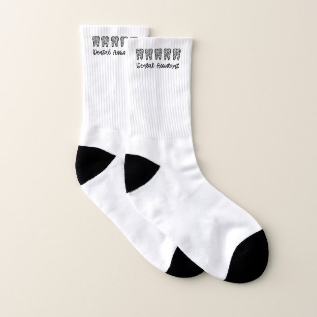 Dental Assistant | Gifts for Assistant Dentist Socks (Pair)
