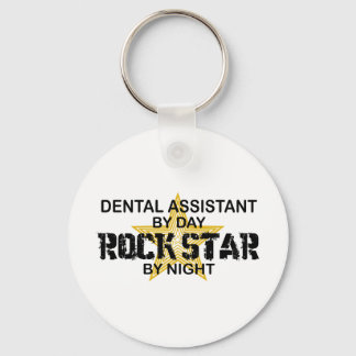 Dental Assistant Rock Star Keychain