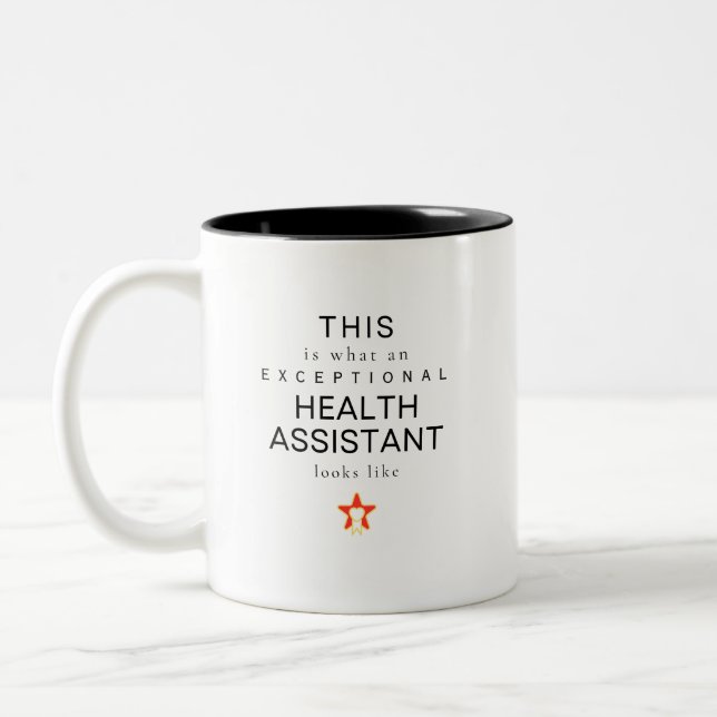 Dental Assistant  Two-Tone Coffee Mug (Left)