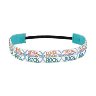 Dental Assistants Rock Athletic Headband