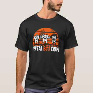 Dental Boo Crew Dentist Halloween Costume Dental S T-Shirt
