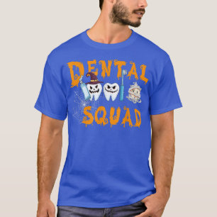 Dental Boo Crew Halloween Funny Dentist Assistant  T-Shirt