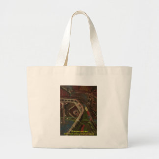dental bridge large tote bag