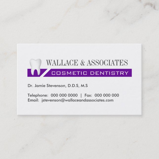 DENTAL BUSINESS CARD (Front)