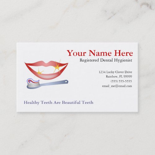 Dental Business Card