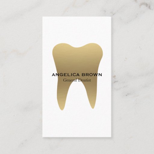 Customizable Dental Business Card