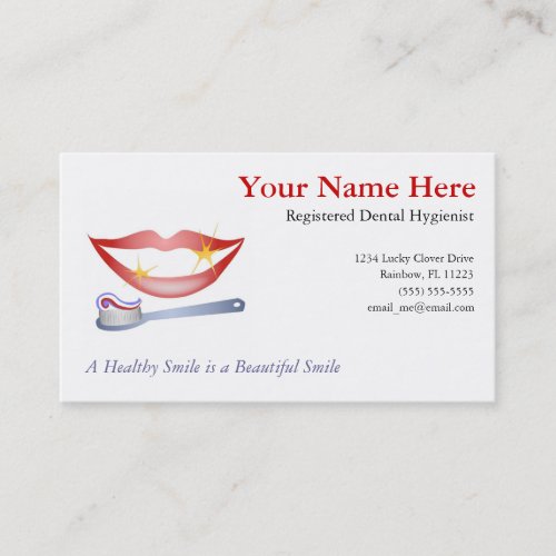 Dental Business Card