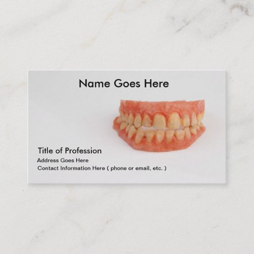 Dental Business Card