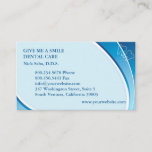 Dental Business Card W/appointment at Zazzle
