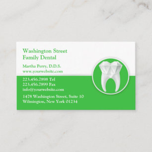 Dental Business Card w/ Appointment