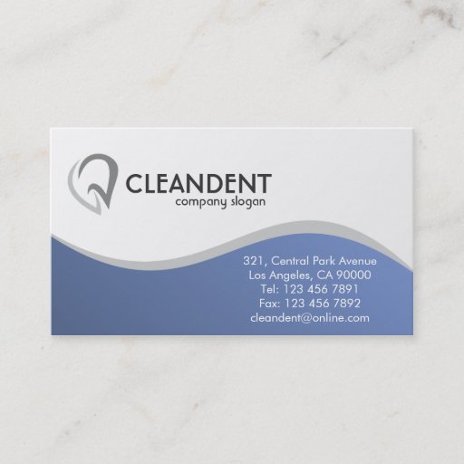 Customizable Dental - Business Cards