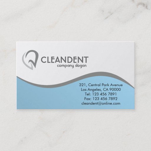 Customizable Dental - Business Cards