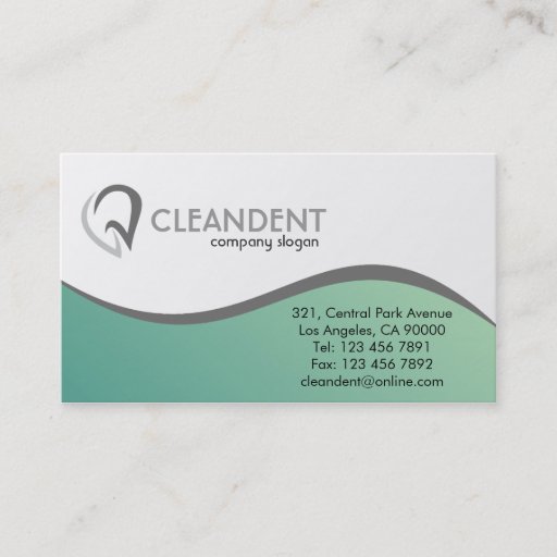 Customizable Dental - Business Cards