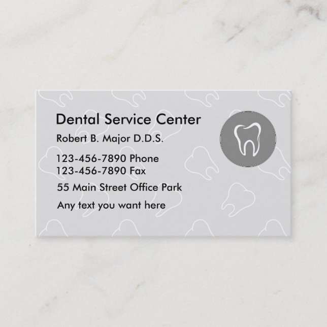 Dental Business Cards New (Front)