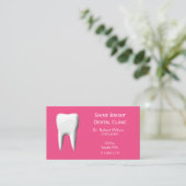 Dental businesscards with appointment card (Standing Front)