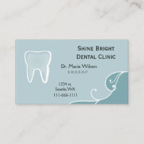 Dental businesscards with appointment card