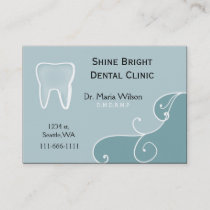Dental businesscards with appointment card