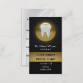 Dental businesscards with appointment card (Front/Back)