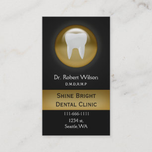 Dental businesscards with appointment card