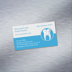Dental Care Business Card Magnet