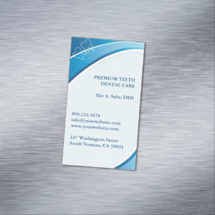 Dental Care Business Card Magnet