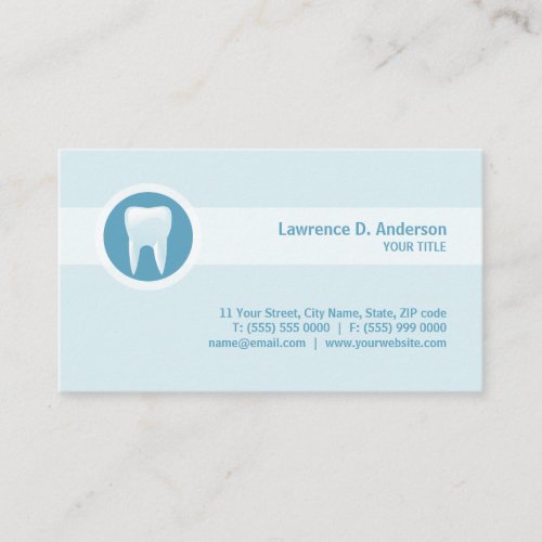 Dental Care / Dentist business card
