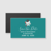 Dental Care Happy Tooth Graduation Save the Date (Front/Back)