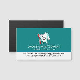 Dental Care Happy Tooth with Toothbrush