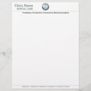 Dental Care Letterhead
