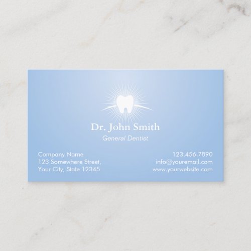 Dental Care Light Blue Dentist Appointment