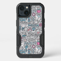 Dental Cartoon Pattern