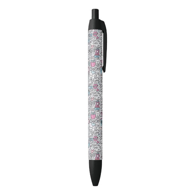 Dental Cartoon Pattern Pen (Bottom (Vertical))