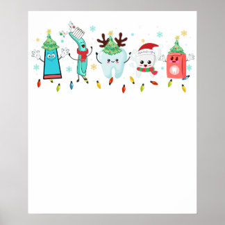 dental christmas poster