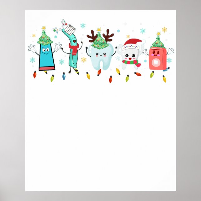 dental christmas poster (Front)