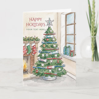 Dental Christmas Tree Dentist Christmas Holiday Card
