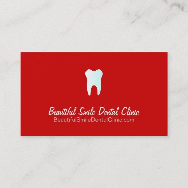 Dental Clinic Appointment Cards- Color changeable (Front)