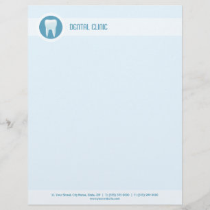 Dental Clinic Dentist Letterhead