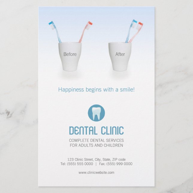 Dental Clinic flyer (Front)