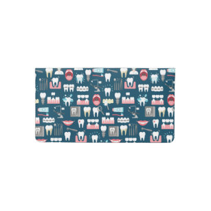 Personalized Dentist Canvas Checkbook Cover Personalized Dentist Canvas Checkbook Cover